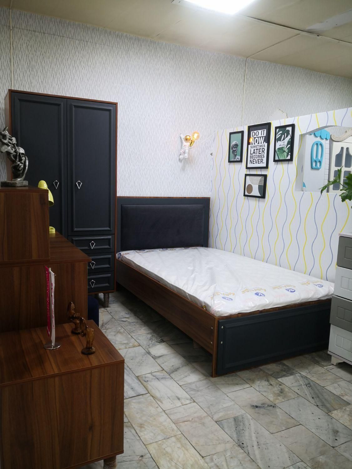 سرویس خواب جوان لیون|تخت و سرویس خواب|کرج, حصارک بالا|دیوار