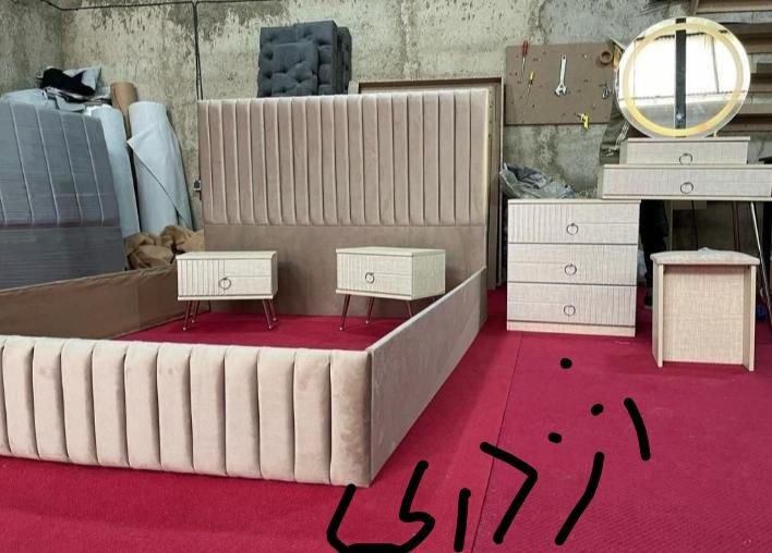 سرویس تختخواب۲نفره خطی تخت خواب دونفره تکنفره چستر|تخت و سرویس خواب|شیراز, شهرک فرزانگان|دیوار