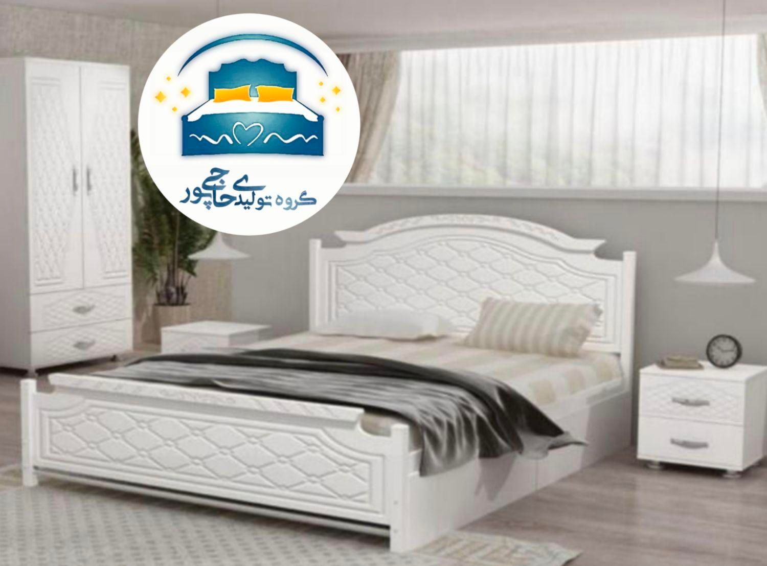 تخت خواب دو نفره حاجی پور(تختخواب۲دونفره)تشک پرواز|تخت و سرویس خواب|مشهد, حسین‌آباد|دیوار