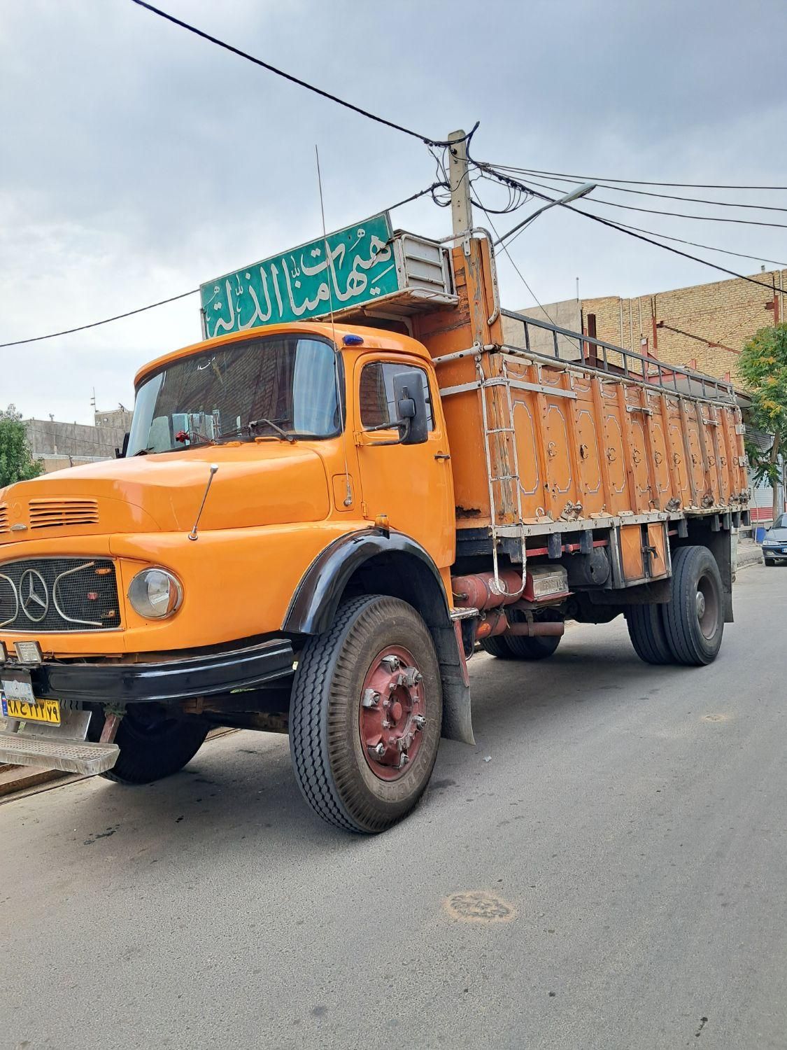 بنز تک باری عراقی مدل 61|خودرو سنگین|قزوین, |دیوار