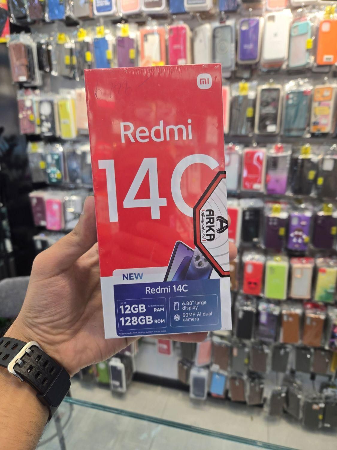 شیائومی Redmi 14C با حافظه ۱۲۸ گیگابایت|موبایل|مشهد, طلاب|دیوار