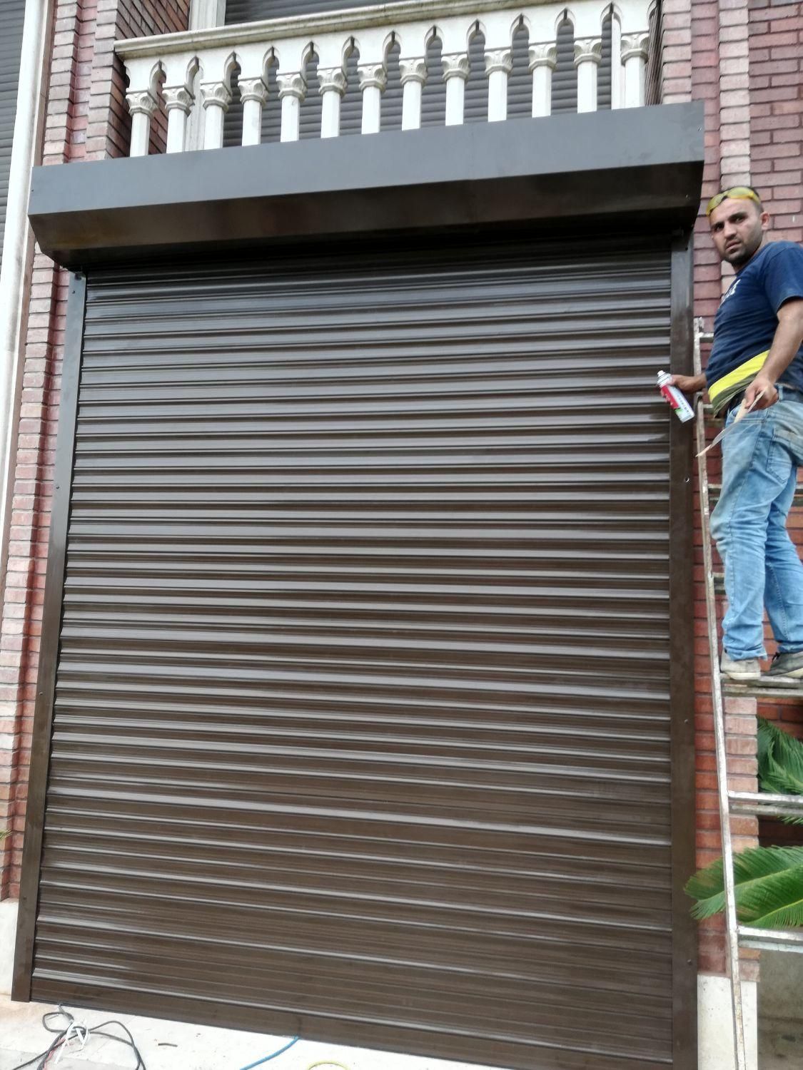 نصب خدمات  کرکره برقی در رنگ دلخواه مشتریان عزیز|خدمات پیشه و مهارت|بابلسر, |دیوار