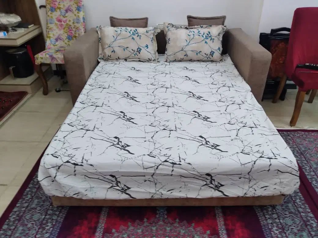 مبل ۲نفره تخت خواب شو|مبلمان خانگی و میز عسلی|تهران, جی|دیوار