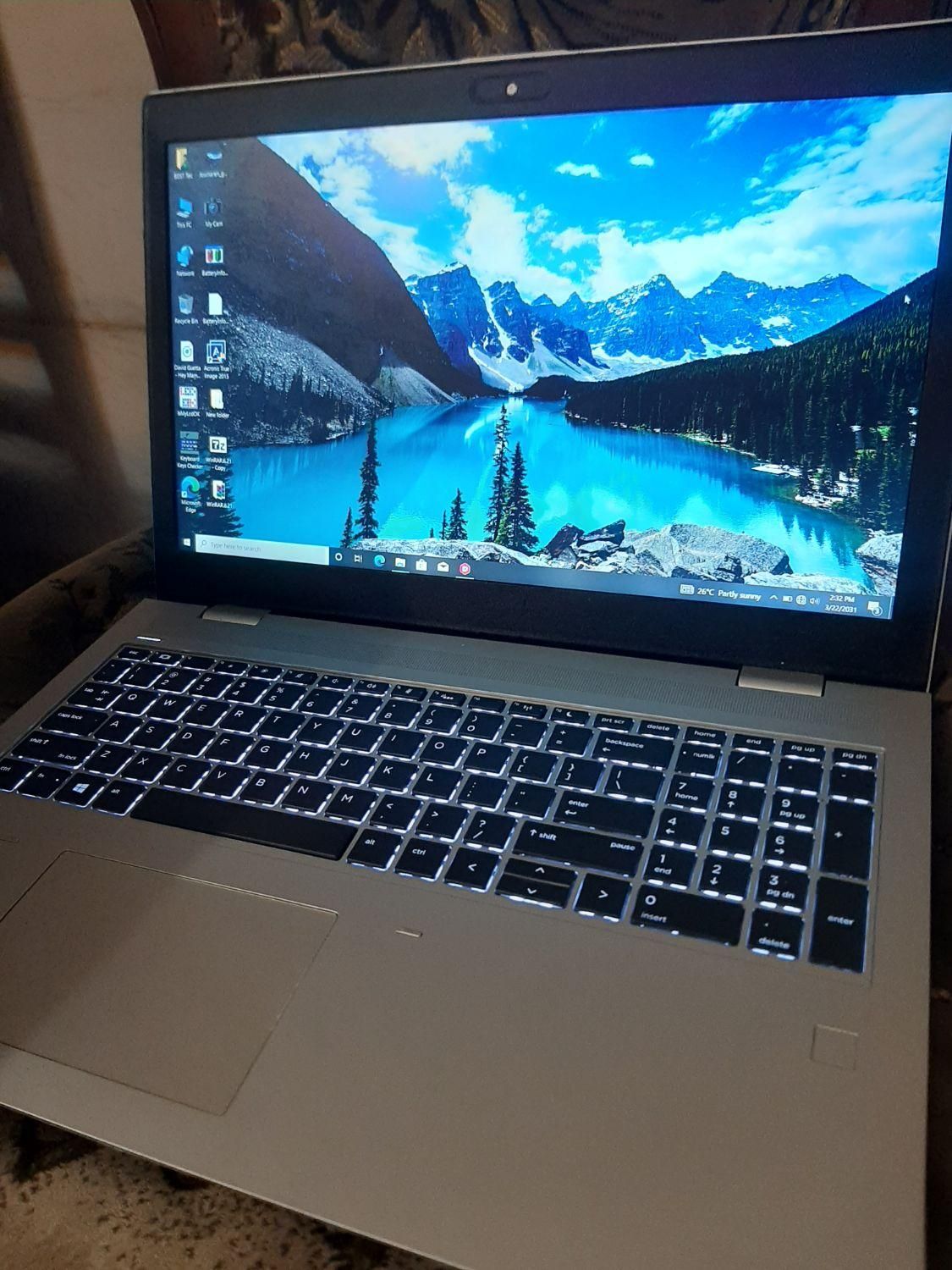 لپ تاپi5نسل8صفحه15.6 Hp full hd|رایانه همراه|اصفهان, مسجد مصلی|دیوار