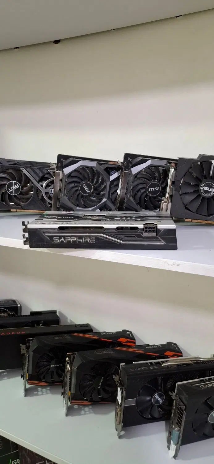 کارت گرافیک rx580 4gig nitroplus sapphire|قطعات و لوازم جانبی رایانه|تهران, سلسبیل شمالی|دیوار