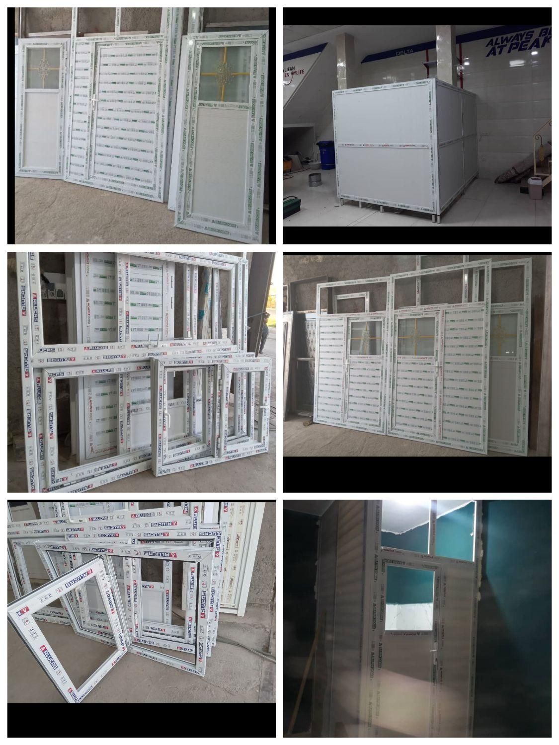 درب باغی باغ پنجره pvc UPVC طرح شیک|مصالح و تجهیزات ساختمان|اهواز, زرگان|دیوار