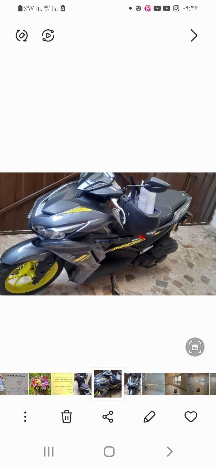 گلکسی ۱۷۰|موتورسیکلت|رشت, پستک|دیوار
