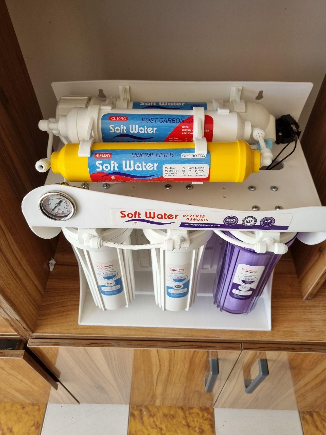 تصفیه آب  soft water ا|آب‌سردکن و تصفیه آب|زاهدان, |دیوار