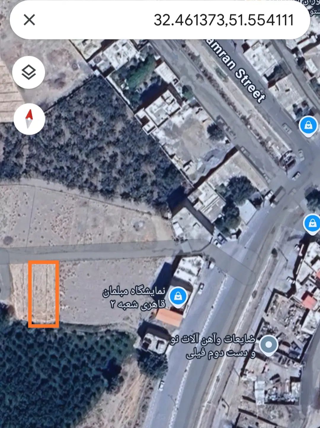 زمین پیربکران جهت کارگاه و سوله به زودی تغیر کاربر|فروش زمین و ملک کلنگی|پیر بکران, |دیوار