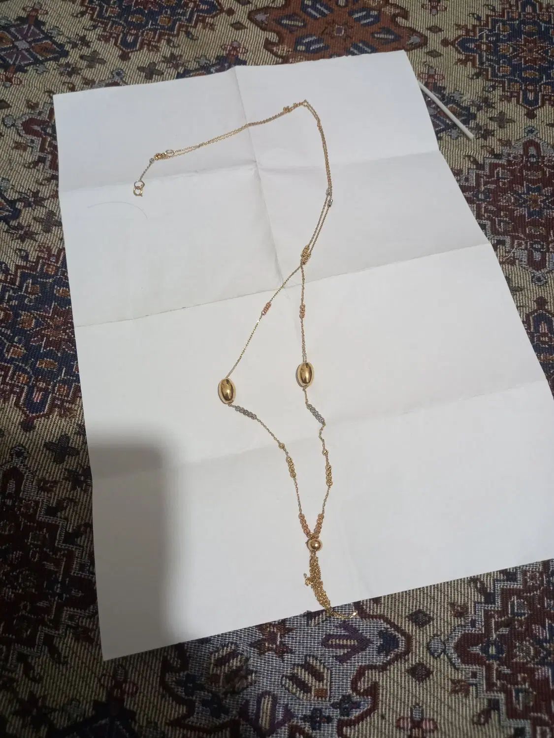 گردنبند رو لباسی نو نو ۸گرم ۷۰۰صوت .پایه و۲۰۰|جواهرات|کرمانشاه, |دیوار