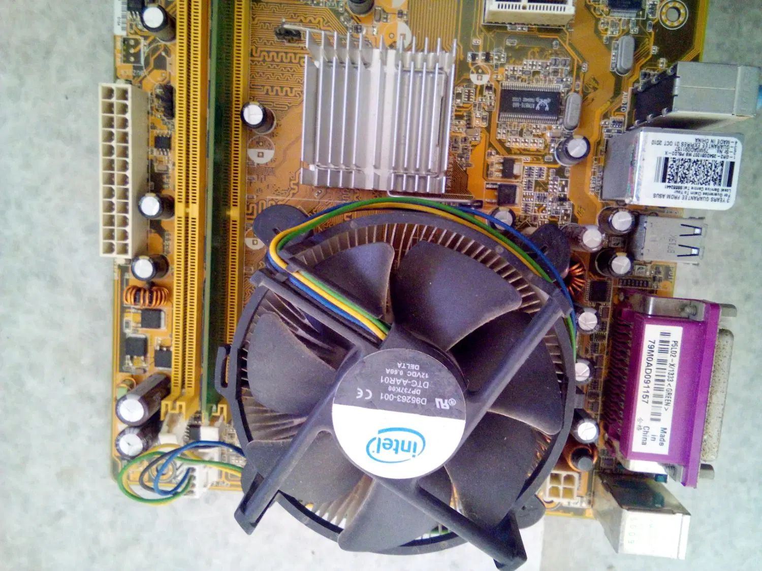 مادربرد asus p5ld2 و cpu core2du|قطعات و لوازم جانبی رایانه|تهران, آشتیانی|دیوار