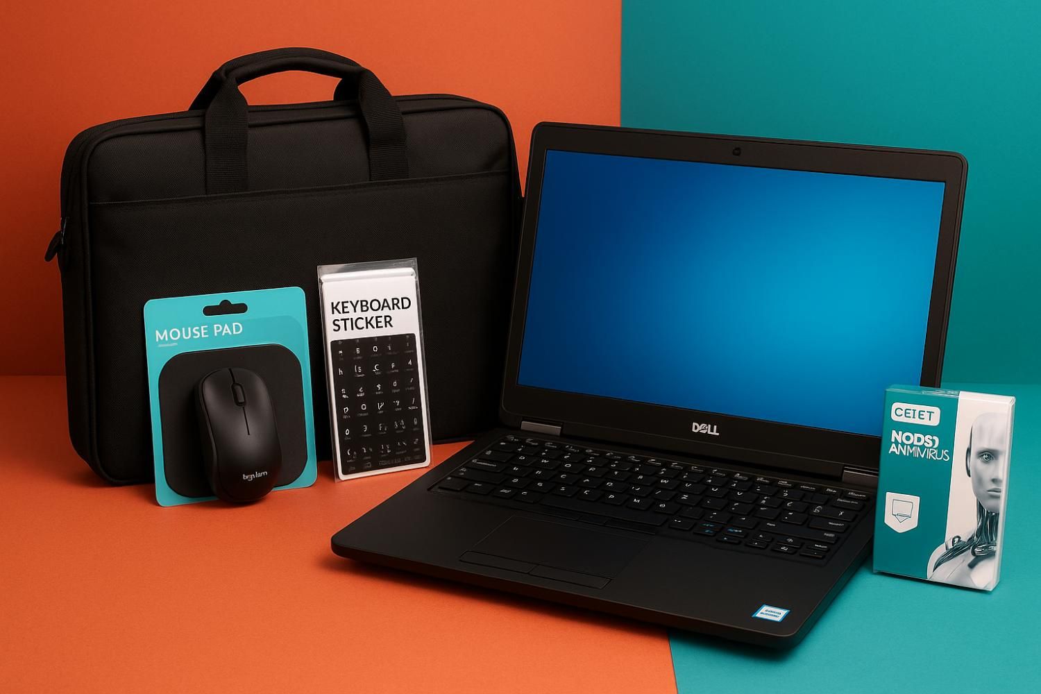 لپ‌تاپ دل Core i5 با SSD/گارانتی ۶ ماهه + پک هدیه|رایانه همراه|بندرعباس, |دیوار