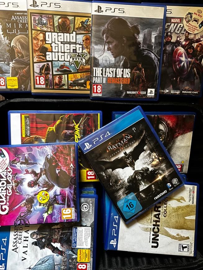 کرایه انواع بازی PS4 و PS5|کنسول، بازی ویدئویی و آنلاین|شیراز, فرهنگ شهر|دیوار