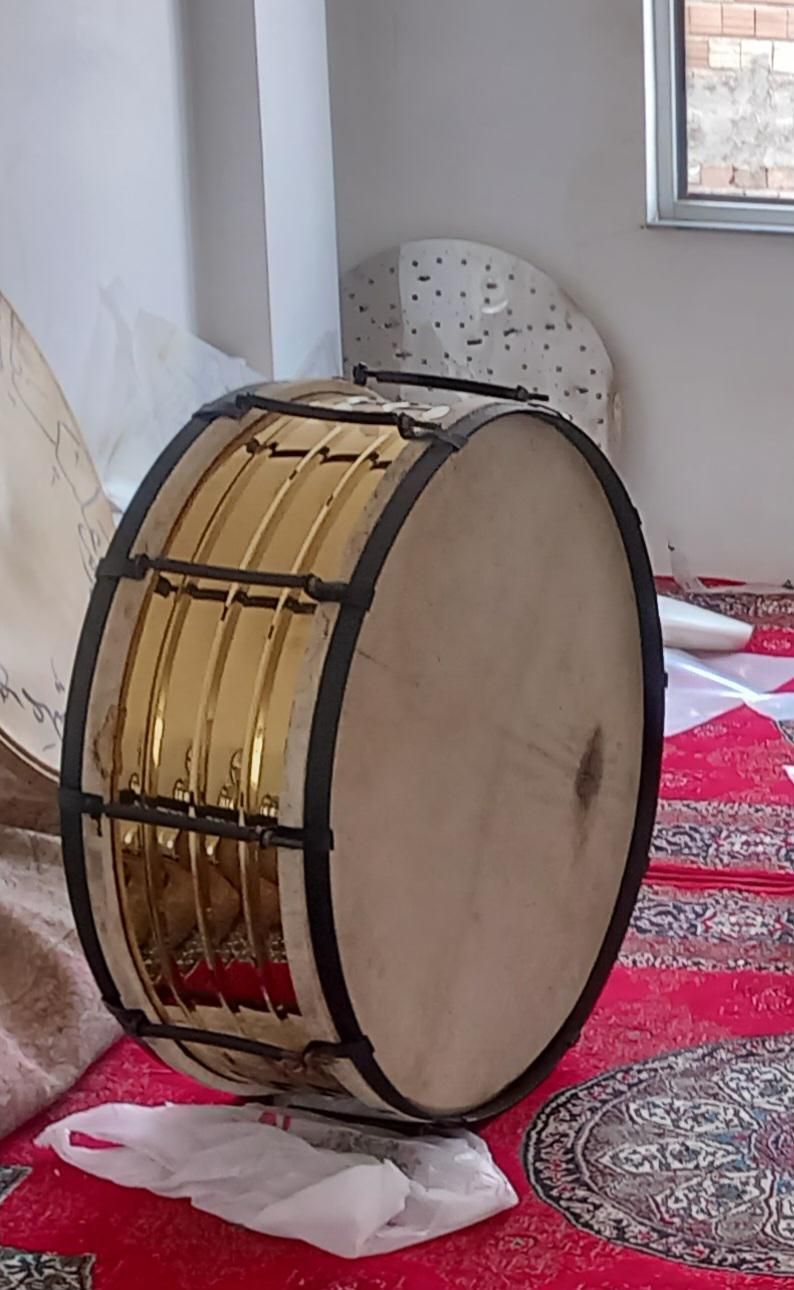طبل سازی موعود|سازهای سنتی|اردبیل, |دیوار