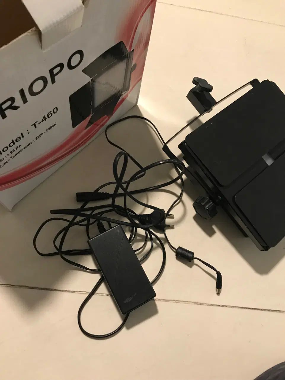 نور LED تریوپو triopo T460|دوربین عکاسی و فیلم‌برداری|تهران, فلسطین (میدان انقلاب)|دیوار