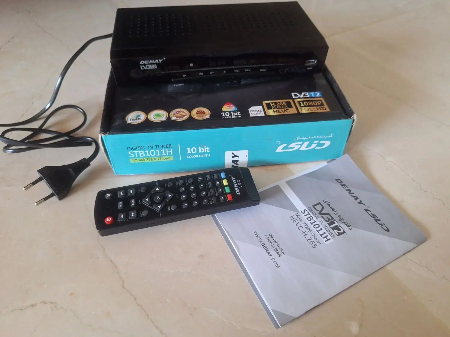 گیرنده دیجیتال دینای|پخش‌کننده DVD و ویدیو|اصفهان, چرخاب|دیوار