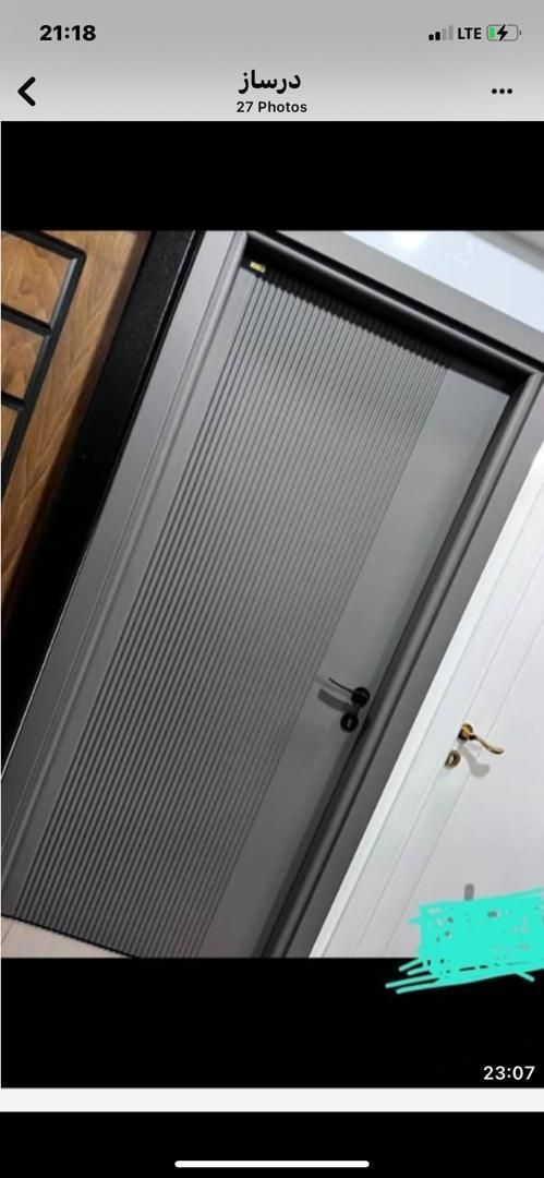درب ضدسرقت لابی اپارتمان اتاقی ضداب Z460 چوبی|مصالح و تجهیزات ساختمان|تهران, سعادت‌آباد|دیوار