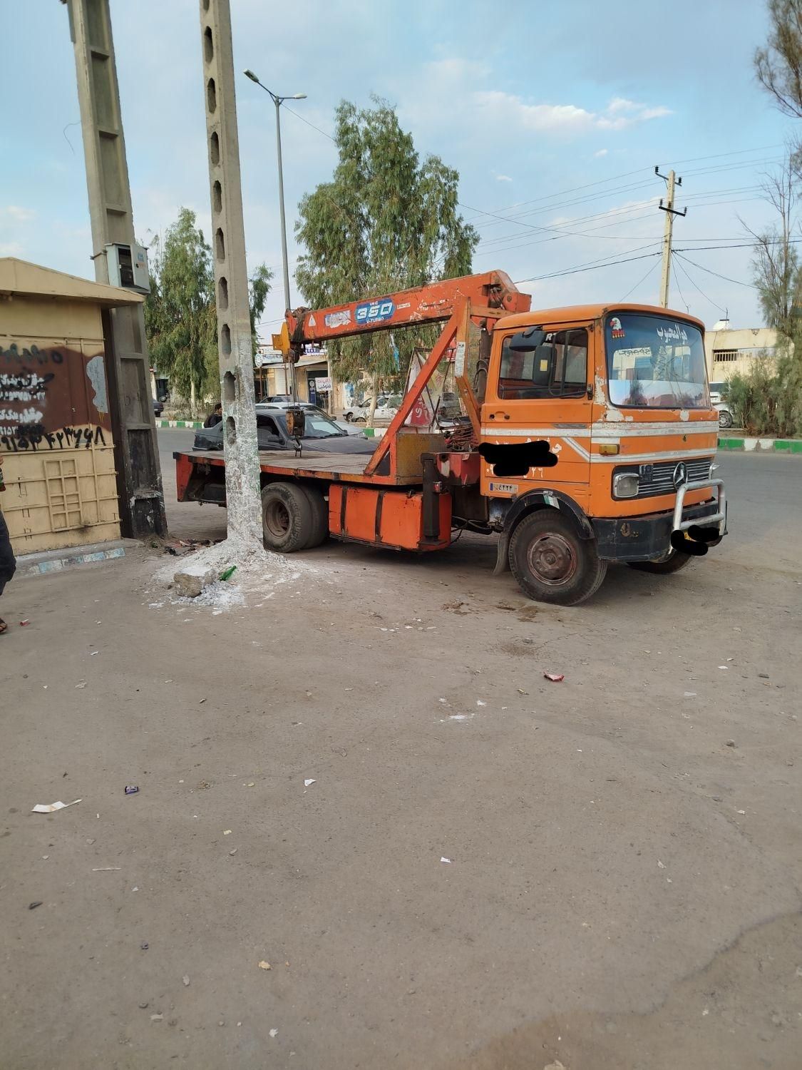 خاور جرثقیل ویدک کش مدل 84|خودرو سنگین|زاهدان, |دیوار