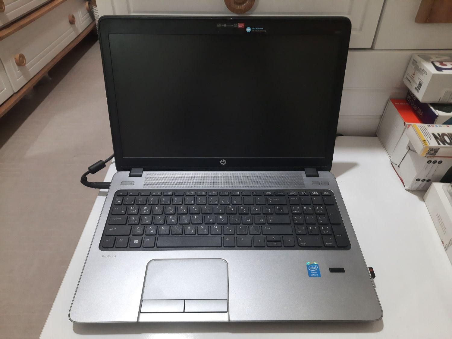 لبتاپ hp probook 450 g1|رایانه همراه|تهران, فلاح|دیوار