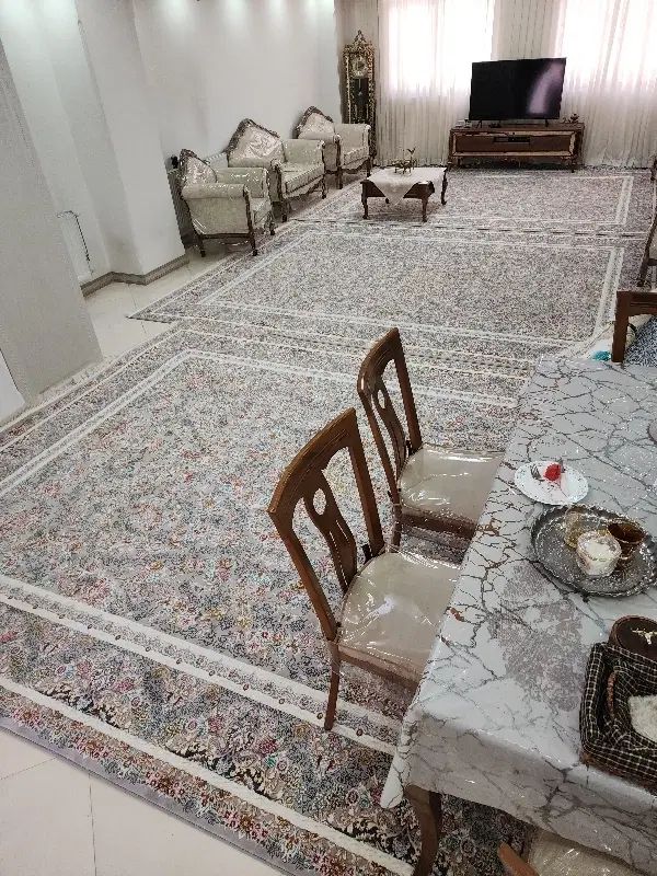 فرش۱۲متری تبریزافشان گلفام تمام نخ گلبرجسه نواکبند|فرش|تهران, یافت‌آباد|دیوار