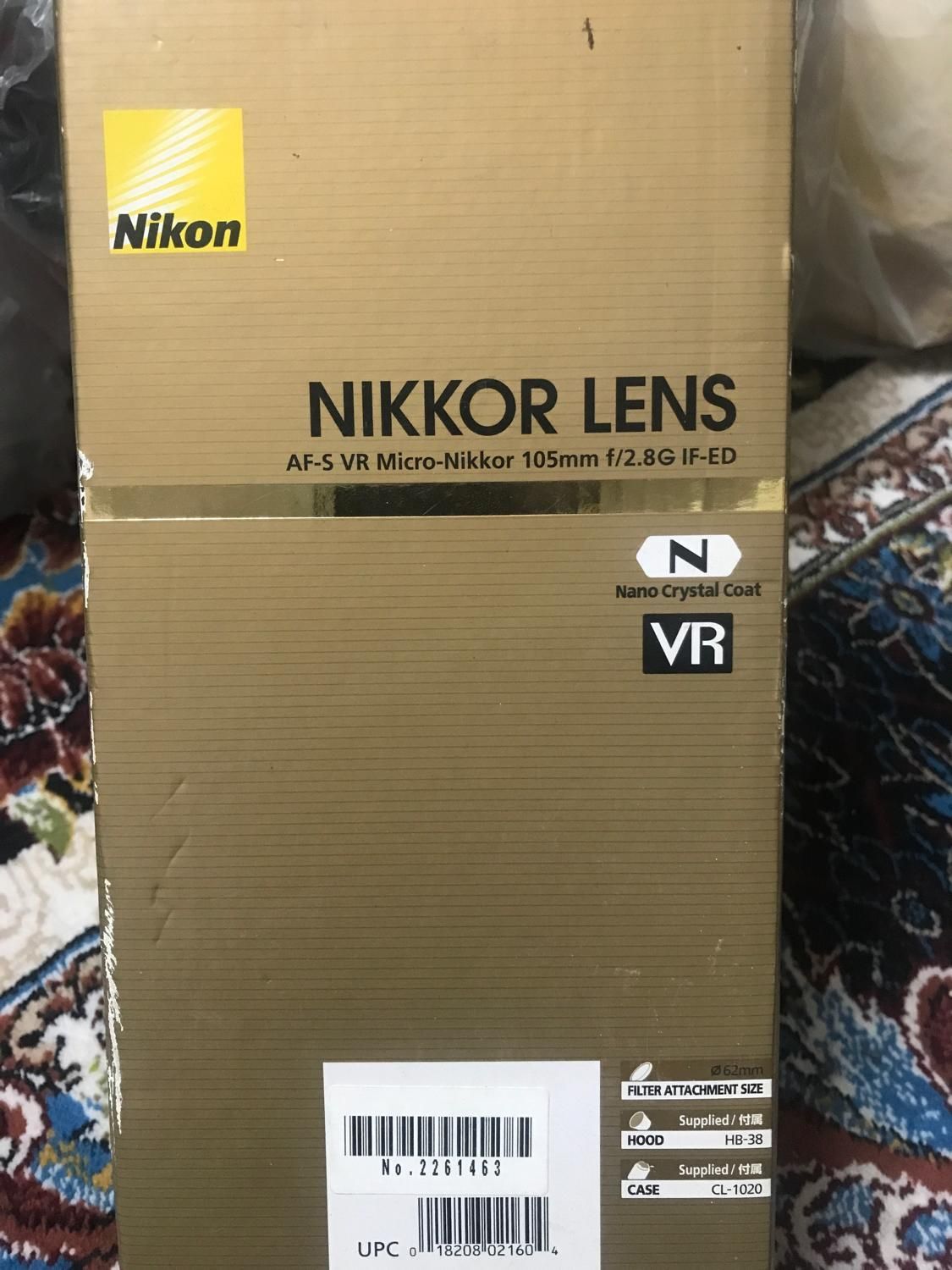 لنز ماکرو، دوربین نیکون  Micro-Nikkor 105mm f2.8|دوربین عکاسی و فیلم‌برداری|تهران, قیام|دیوار
