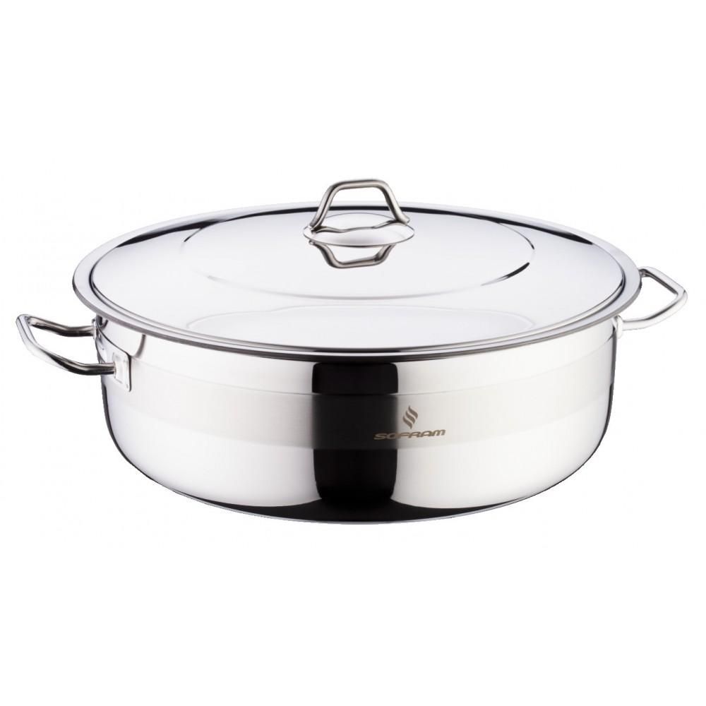 تابه دودسته استیل سوفرام ترک مدل سافت سایز ۴۰|ظروف پخت‌وپز|تهران, صادقیه|دیوار