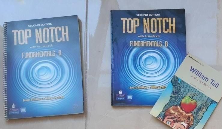کتاب زبان انگلیسی top notch و story book|کتاب و مجله آموزشی|اصفهان, آزادان|دیوار