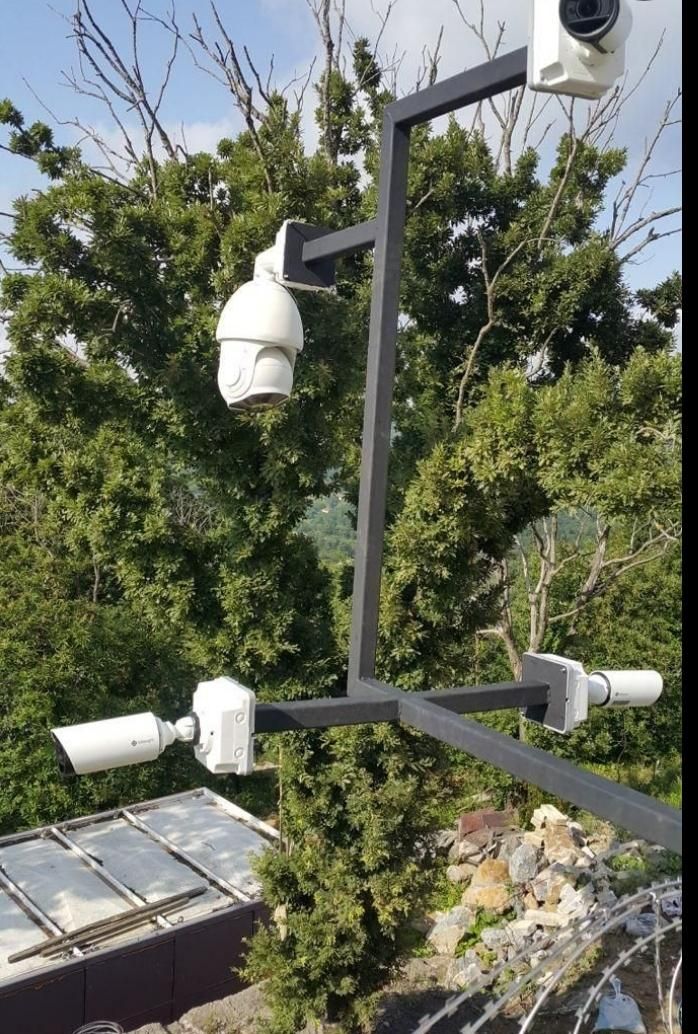 سیستم دوربین مداربسته پروژکتوردار و دزدگیر اماکن|دوربین مداربسته|سیرجان, |دیوار