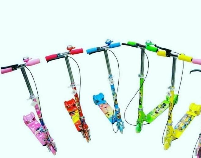 اسکوتر فلزی پخش عمده چراغدار ترمز دار، اسکیت|دوچرخه، اسکیت، اسکوتر|کرج, خرمدشت|دیوار