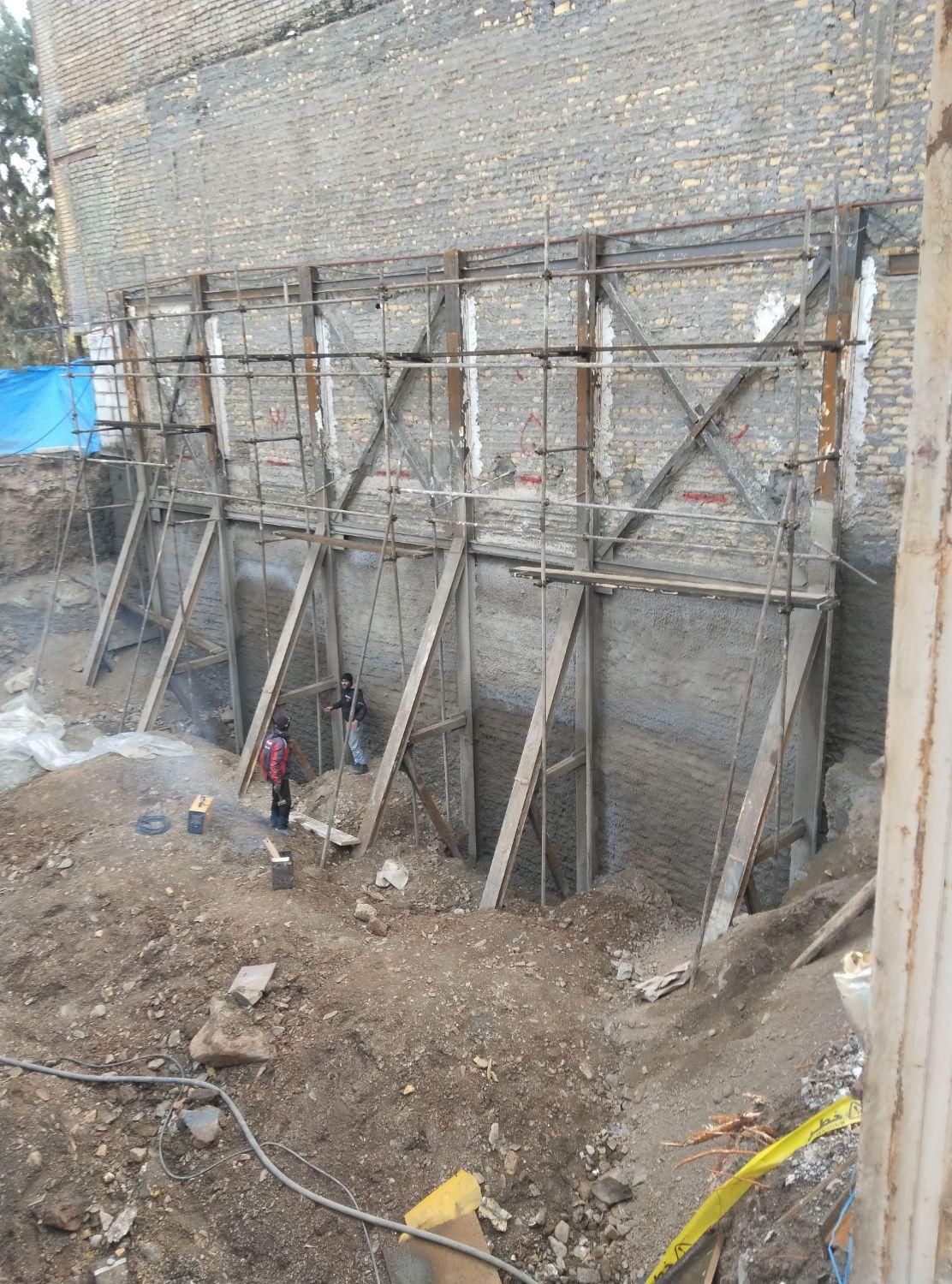 سازه نگهبان شاتکریت سازه معکوس شاتکریت|خدمات پیشه و مهارت|مشهد, عبادی|دیوار