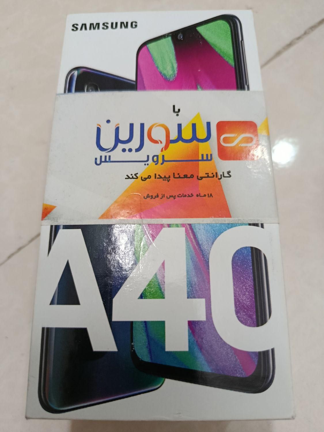 گوشی سامسونگ گلکسی  A40|موبایل|تهران, آهنگ|دیوار