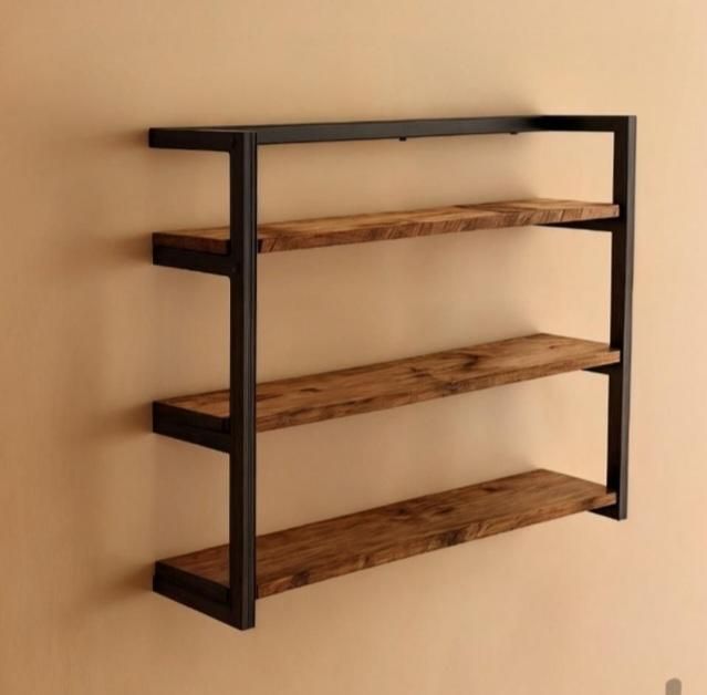 استند سه طبقه ای دیواری وزمینی|کتابخانه، شلف، قفسههای دیواری|قم, ولیعصر|دیوار