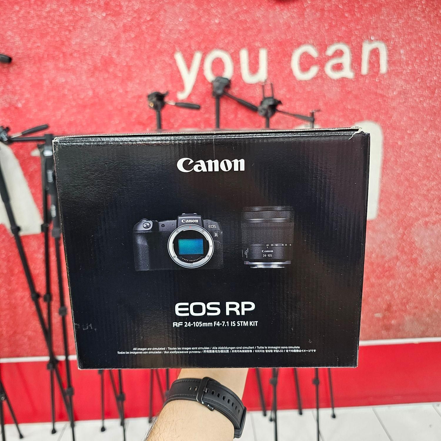 دوربین کانن CANON EOS RP به همراه لنز 24-105|دوربین عکاسی و فیلم‌برداری|شیراز, ملاصدرا|دیوار