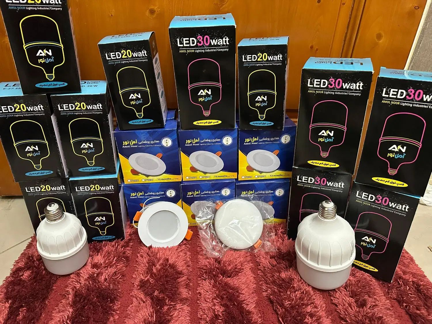 فروش لامپ LED هالوژن وات کابل|لامپ و چراغ|تهران, مرزداران|دیوار