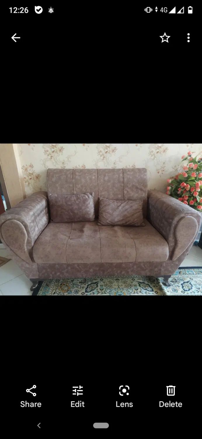 یک دست مبل هفت نفره با قیمت ارزان|مبلمان خانگی و میز عسلی|مشهد, هفت تیر (حافظ)|دیوار