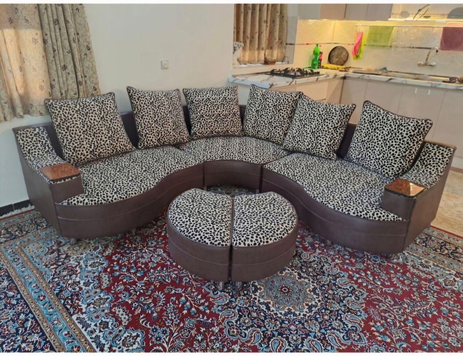 مبل ۷ نفره|مبلمان خانگی و میز عسلی|رودهن, |دیوار