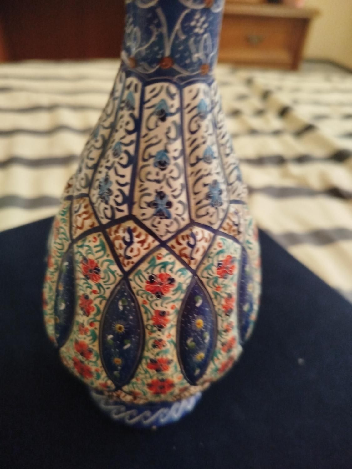 گلدان مینا کاری|صنایع دستی و سایر لوازم تزئینی|تهران, بهجت‌آباد|دیوار