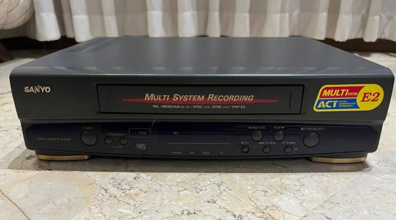 VHS Player اصل ژاپن|پخش‌کننده DVD و ویدیو|تهران, شهرآرا|دیوار