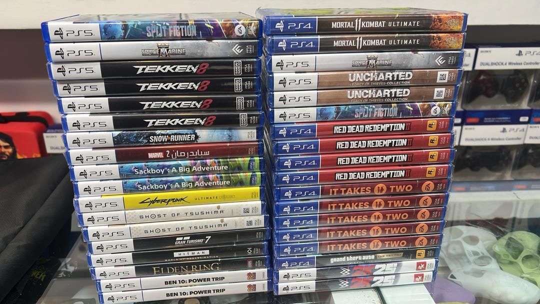 فروش و تعویض دیسک ps4 ps5|کنسول، بازی ویدئویی و آنلاین|شیراز, وصال|دیوار