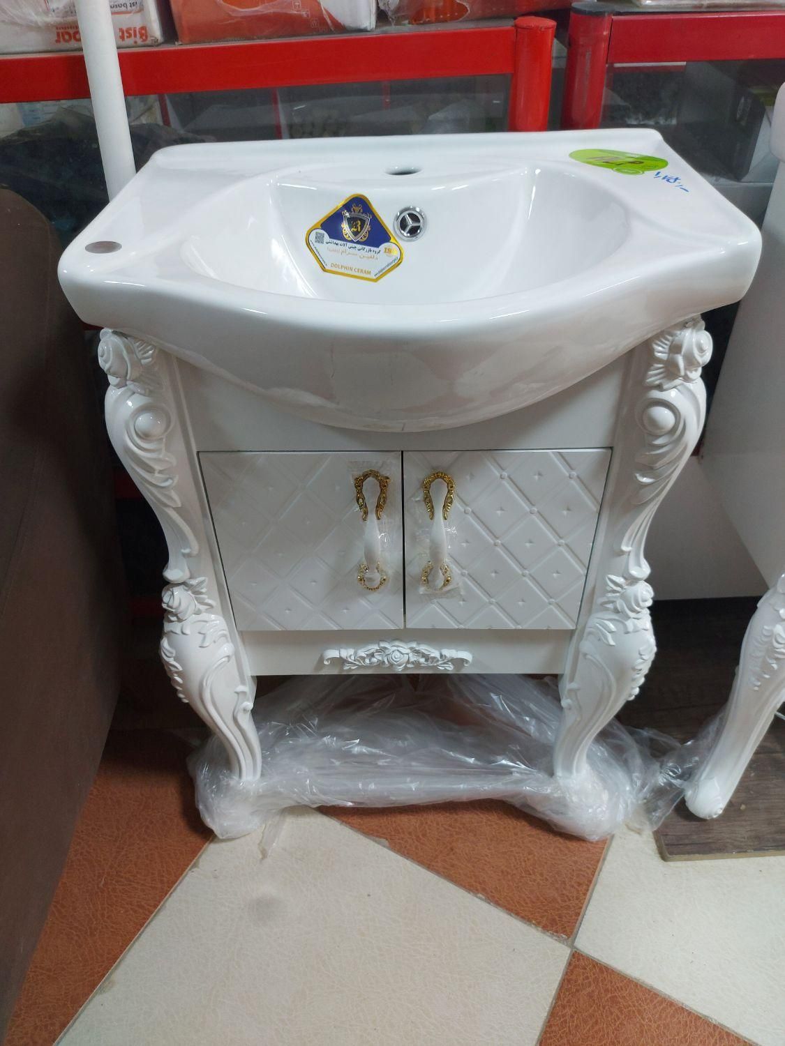 روشویی کابینتی pvc|لوازم سرویس بهداشتی|کرمان, |دیوار