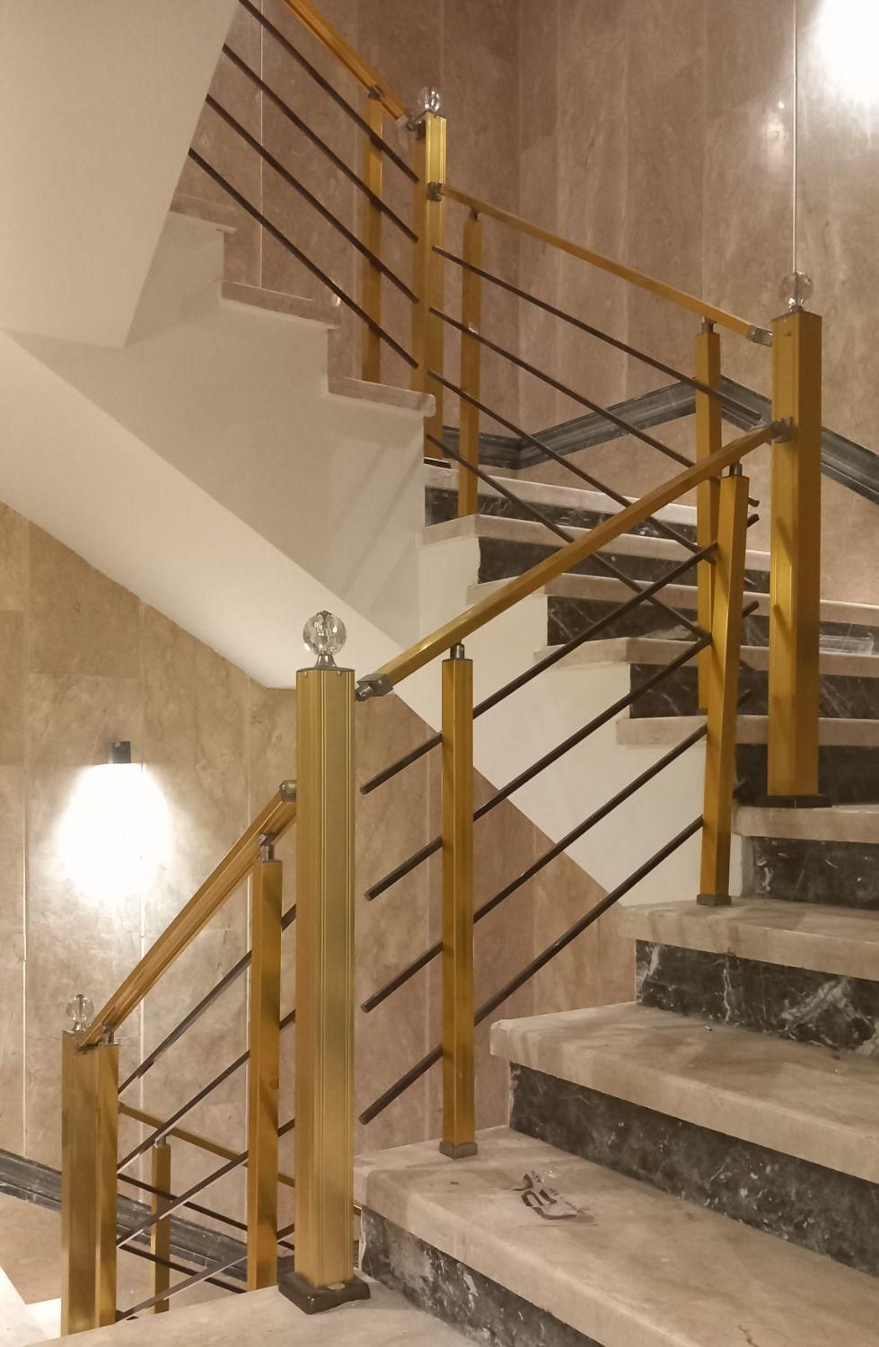 نصب نرده استیل،استاتیک،آلومینیوم راه پله|خدمات پیشه و مهارت|شیراز, کوشک میدان|دیوار