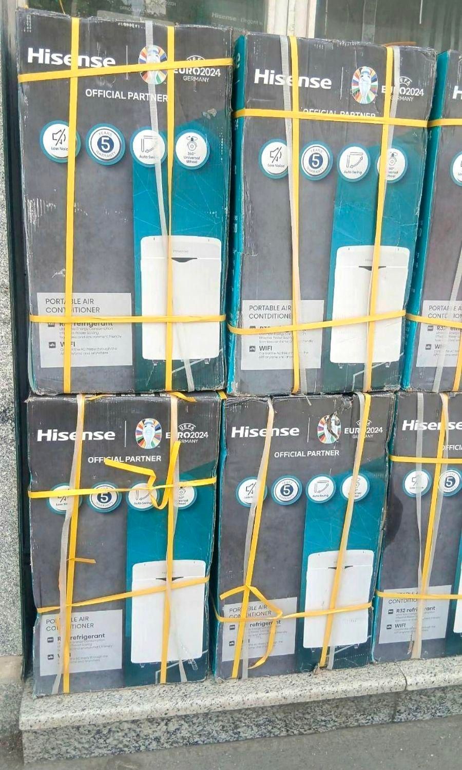 کولر گازی پرتابل اسپلیت هایسنس 12000 وای فای دار|کولر گازی و فن‌کوئل|اصفهان, شیخ اشراق|دیوار