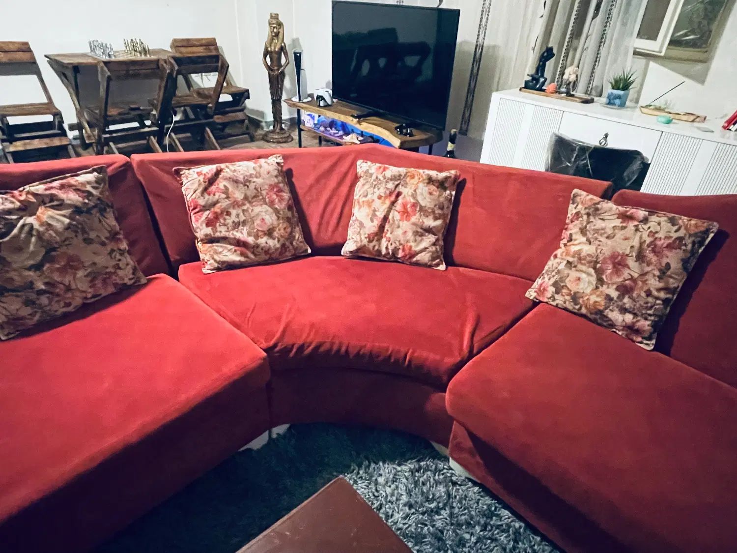 مبل راحتی ۷ نفره|مبلمان خانگی و میز عسلی|کرج, گلستان|دیوار
