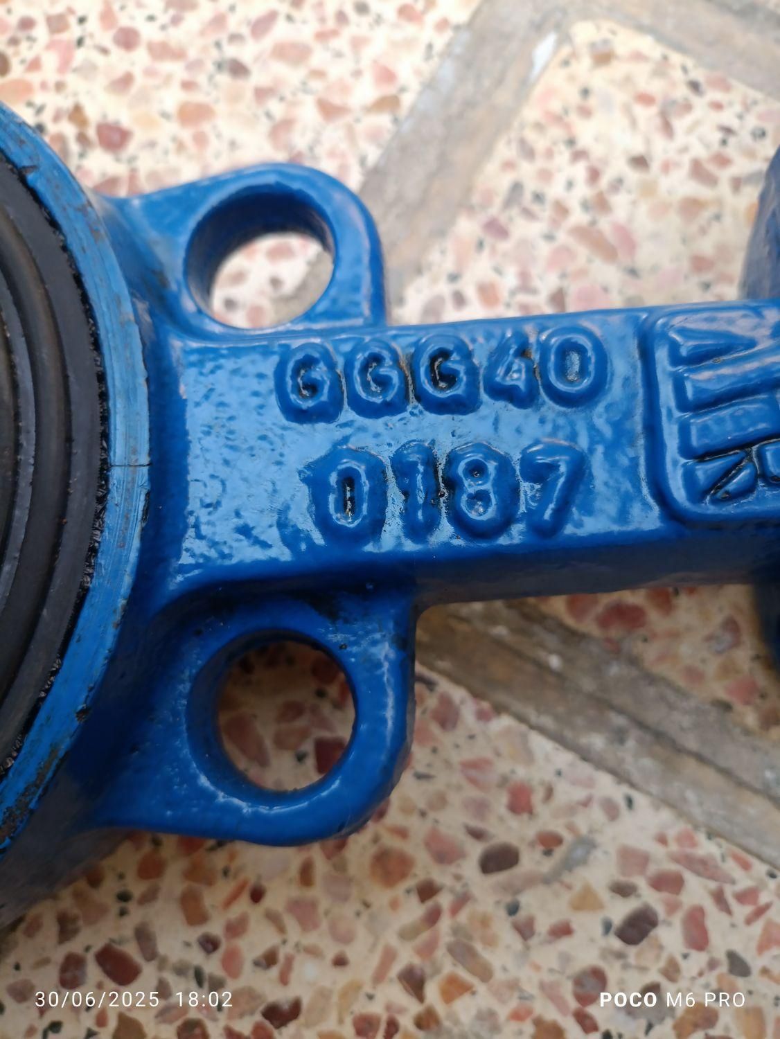 دو عدد شیر پروانه‌ای۸اینچ با قیمت مناسب|مصالح و تجهیزات ساختمان|چهاردانگه (تهران), |دیوار