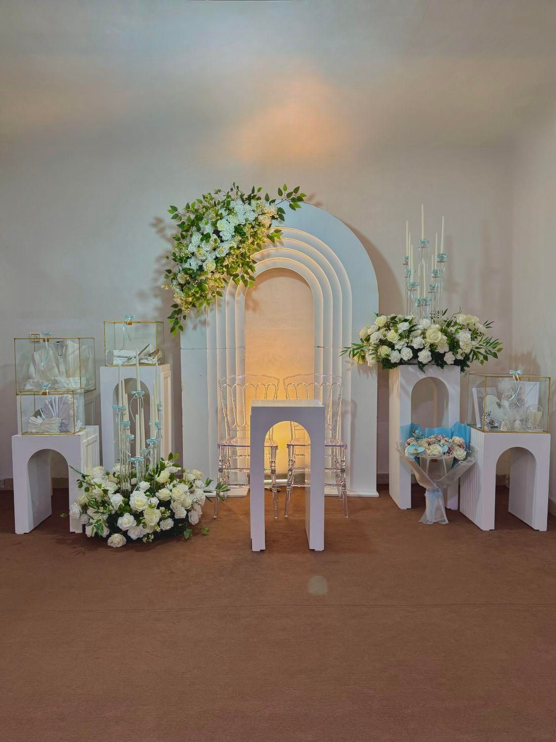 بادکنک آرایی و گل آرایی و سفره عقد|خدمات پذیرایی، مراسم|همدان, |دیوار