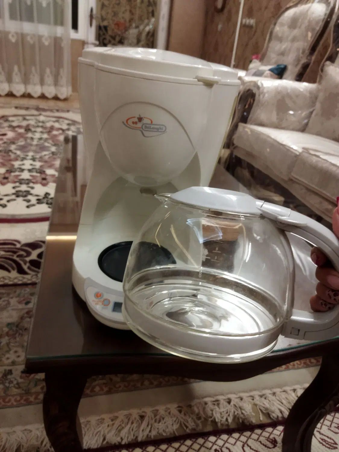 چای ساز و قهوه ساز فرانسه دلونگی|قوری، کتری، قهوه‌ساز دستی|مشهد, حجاب (شهرک غرب)|دیوار
