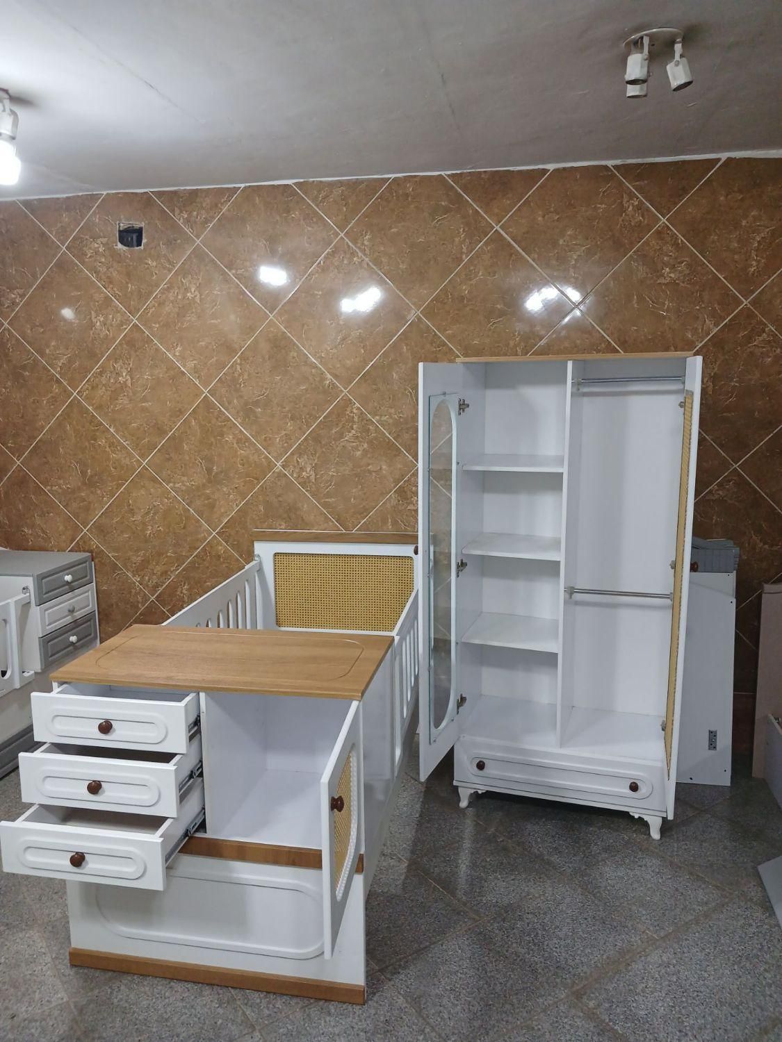 سرویس خواب کودک حصیری|تخت و سرویس خواب|کاشان, فاز ۲ ناجی آباد|دیوار