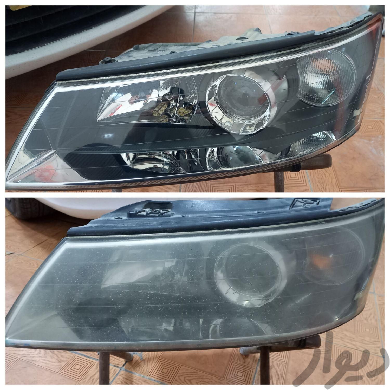 شفاف سازی و رفع کدری چراغ خودرو|خدمات موتور و ماشین|یزد, |دیوار