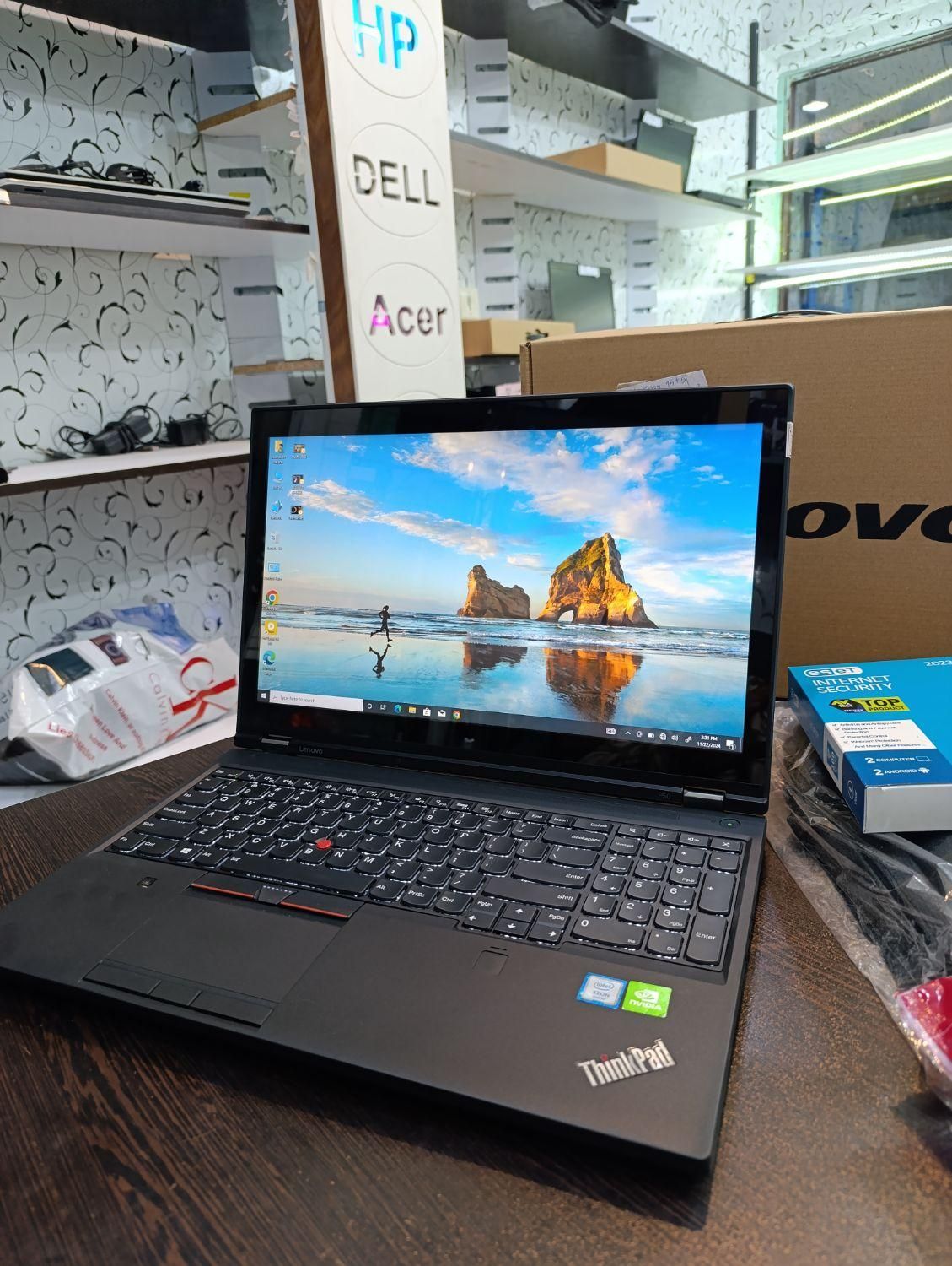 لپتاپ لنووگرافیک2رم16 نمایشگاهیcoi7|رایانه همراه|شهرکرد, |دیوار