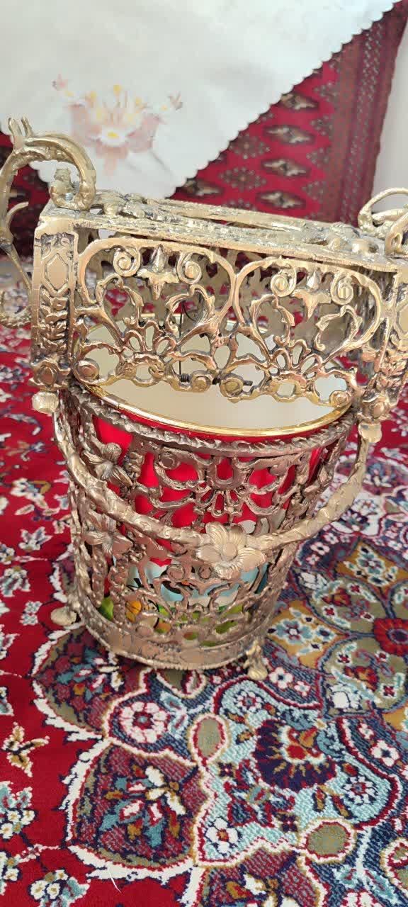 فروش سطل آشغال برنجی|صنایع دستی و سایر لوازم تزئینی|اسلامشهر, مظفریه|دیوار